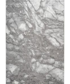 Tapis salon 200x290 MARMAR Gris idéal pour le salon - Gris