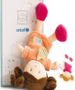 Doudou Doudou et compagnie Poupée Orange Pêche Poupée - Unicef - Orange