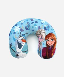 Coussin de voyage 'La reine des neiges' - Bleu