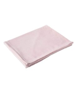 Couverture en flanelle 75x100 cm - Rose - Rose