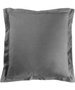 Taie d'oreiller Collection Couleur Emotion - gris anthracite