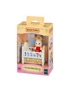 5017 'sylvanian Families' Bebe Lapin Chocolat Lit - N/A