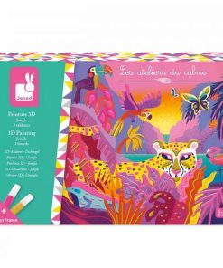 Peinture 3D Jungle Tableaux - N/A
