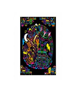 Coloriages Fluo Mandala Animaux - N/A