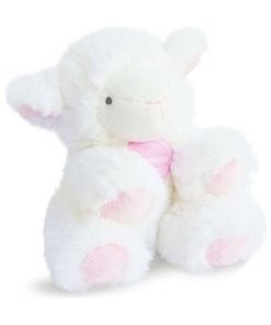 doudou Doudou et compagnie Agneau Rose Agneau de Pâques Hochet - Rose