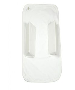 Eveil Et Nature Cale Bébé Velours Coton Bio - Blanc