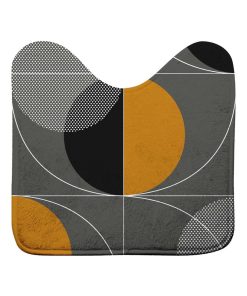 Tapis contour de WC Pop color - Gris