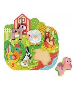 Puzzle Happy Farm Ferme Bois - N/A