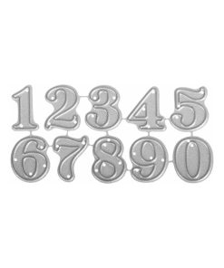 Matrice de découpe 1,9 x 0,8 cm - Small numbers - N/A