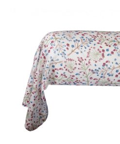 Blanc Avenue Taie De Traversin 86x185 Cm Satin De Coton Imprimé - Multicolore