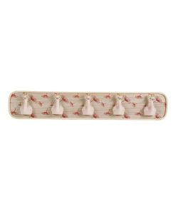 Patère 5 têtes cygne - Beige