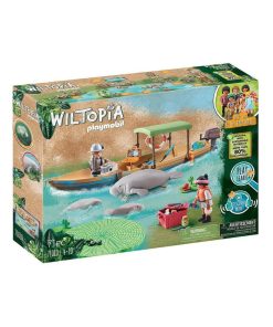 Playmobil 71010 Wiltopia : : Pirogue et lamantins - N/A