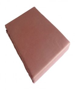 Blanc Avenue Drap Plat Satin De Coton - Rose