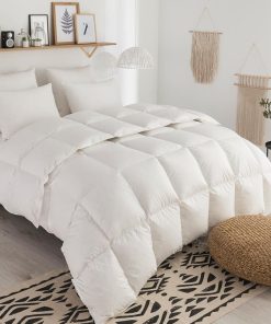 DODO - Couette Tradition TEMPEREE - 50% Duvet de Canard - Blanc