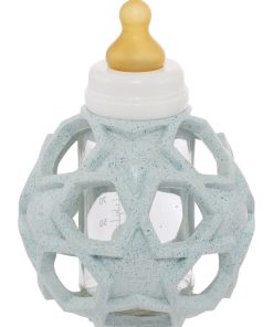 Biberon en verre 2 en 1 Star Ball 120ml Blue - Bleu