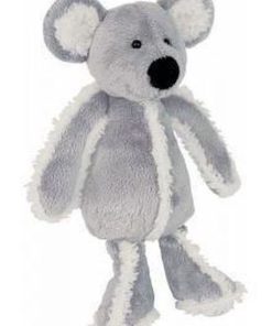 Doudou Histoire d'ours souris pantin grise polaire 30cms HO1376 - Gris