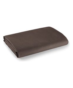 Univers Decor - Drap Plat Choco 180 X 290 Cm Pour Lit 1 Place 100% Coton/57 Fils/cm² - Marron chocolat