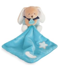 Doudou Babynat Lapin Bleu Pantin - Les Luminescents - Bleu