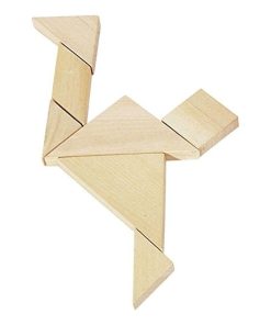 Tangram Bois 1cm - N/A