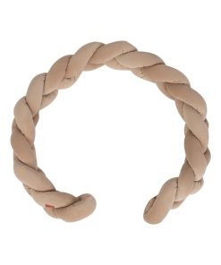 Tresse de lit bébé universelle - VELVET - Marron cappuccino