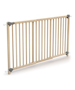 WEBABY - Barrière de sécurité extensible - Marron foncé