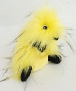doudou Doudou et compagnie Canard Jaune Ziggy noir 18cms Coin Coin Pantin - Jaune