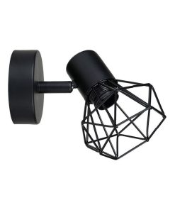 Applique spot orientable Diamont noir - Noir