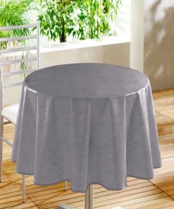 Nappe ronde Declino - Gris