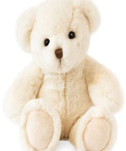 Peluche ours Titours champagne (27 cm) - Ecru