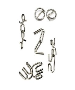 6 Casse Tetes En Metal Crazix - N/A
