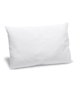 Bleu Câlin - Oreiller Bébé 40x60cm Souple Lavable À 95°c - Blanc