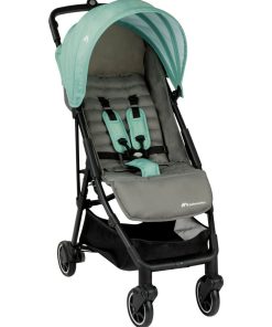 BEBECONFORT Poussette canne ultra compacte TEENY 3D, de 0 à 4 ans environ (22kg), Jade Mist - Gris Vert