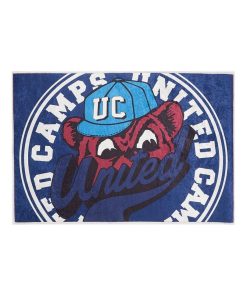 Tapis enfant 120x160 UC BEAR CAMPS Bleu OEKO TEX idéal pour Chambre - Bleu
