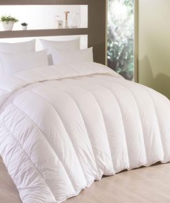 DODO - Couette Enveloppe Coton BIO Eco Responsable Tempérée - Blanc
