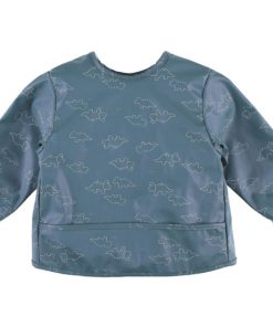 Bavoir À Manches Longues Mix & Match Bleu - Bleu
