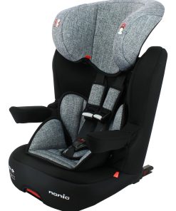 Siège Auto Isofix Imax Groupe 1/2/3 (9-36kg) - Nania Silver - Gris chiné