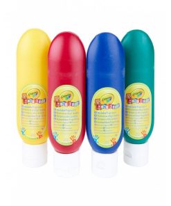 4 Bouteilles De Peinture Aux Doigts - N/A