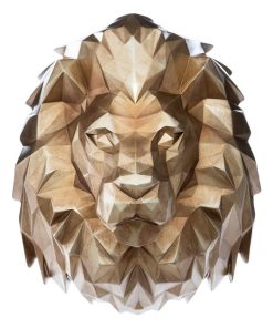 Décoration murale Lion or 41 cm - Doré/or