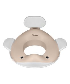 Réducteur de toilette baleine pour enfants - Beige