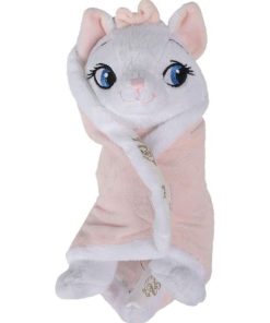 Doudou DS Chat Blanc Aristochat pantin - Couverture - Blanc