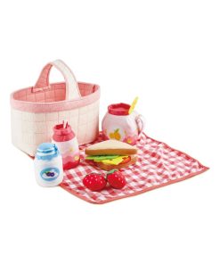 Panier De Pique-nique Et Accessoires En Tissu (14 Pièces) - N/A
