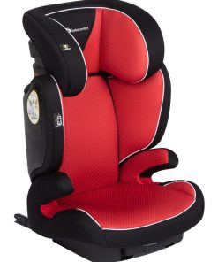 Bebeconfort siège auto RoadFix, Groupe 2/3 (de 3 à 12 ans environ), ajustable en hauteur, Pixel Red - Rouge