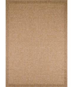 Tapis salon 200x290 JUTE ART Beige OEKO TEX idéal pour le grand salon - Beige