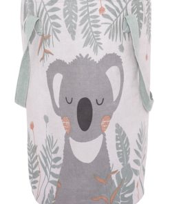 Panier de rangement koala Olsen (30 x 40 cm) - Gris