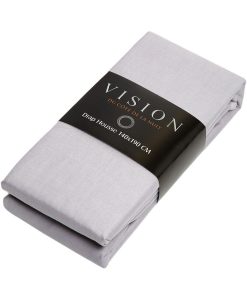 Drap housse uni - gris