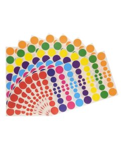 Gommettes multi ronds - N/A