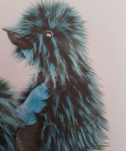 doudou Doudou et compagnie Canard Bleu Punkie noir 18cms Coin Coin Pantin - Bleu