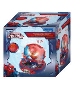 Réveil Projecteur Spiderman En 3d Avec Des Sons De Super-héros - N/A