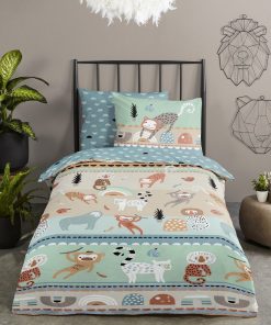 Parure de lit - 1 personne - Beige
