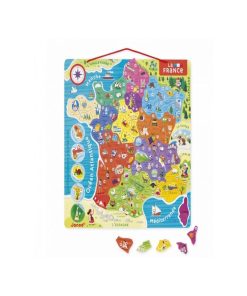 Puzzle Magnetique France 93 Pcs - N/A